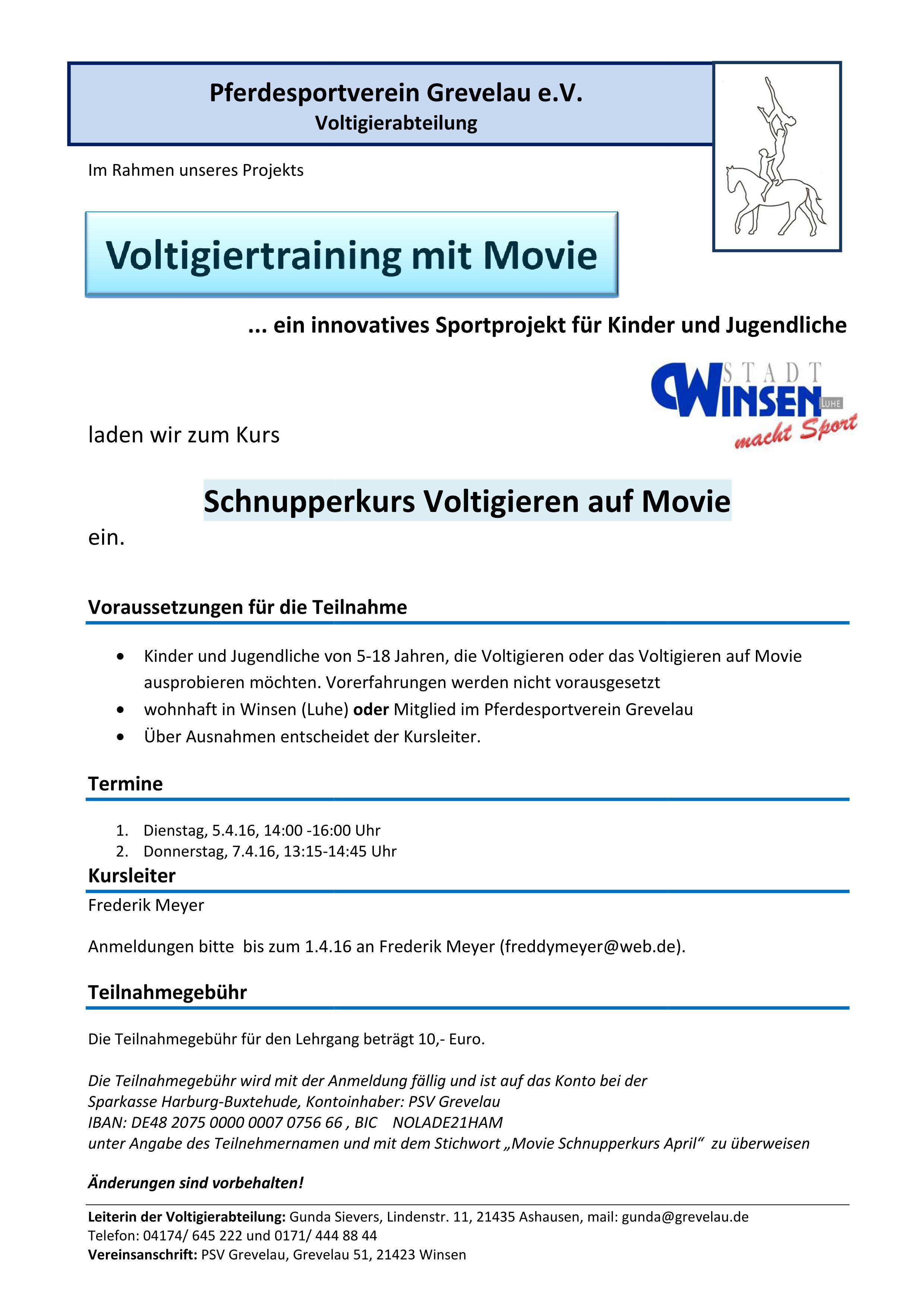 Schnupperkurs Movie